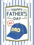 "Baseball" Father's Day Card