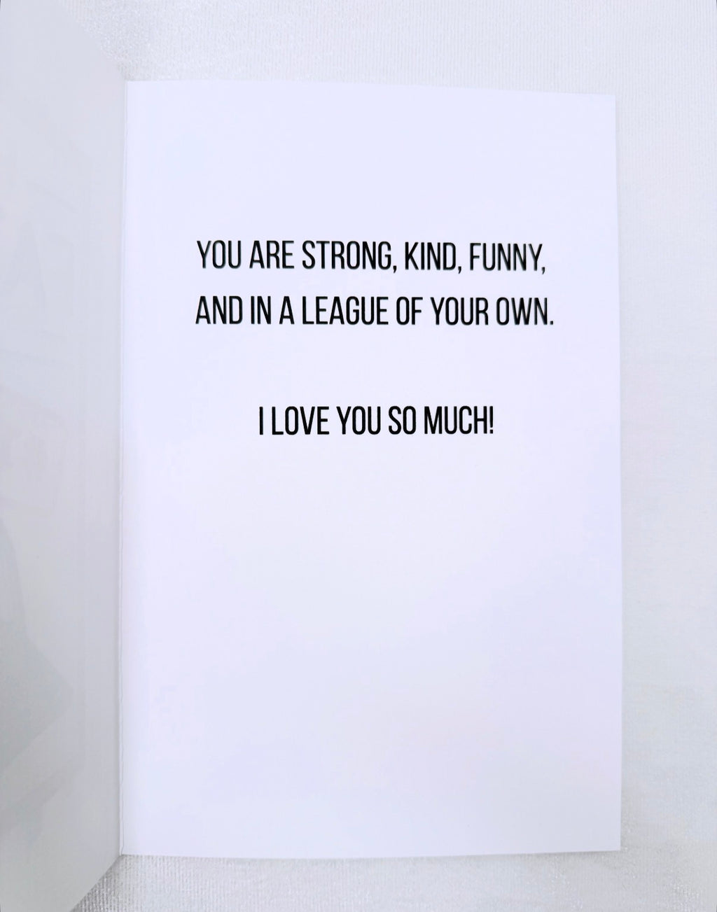 "Baseball" Father's Day Card