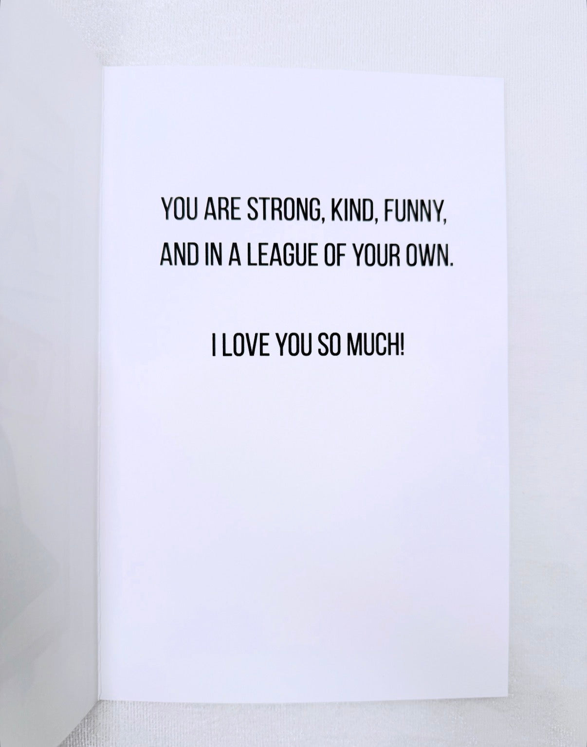 "Baseball" Father's Day Card