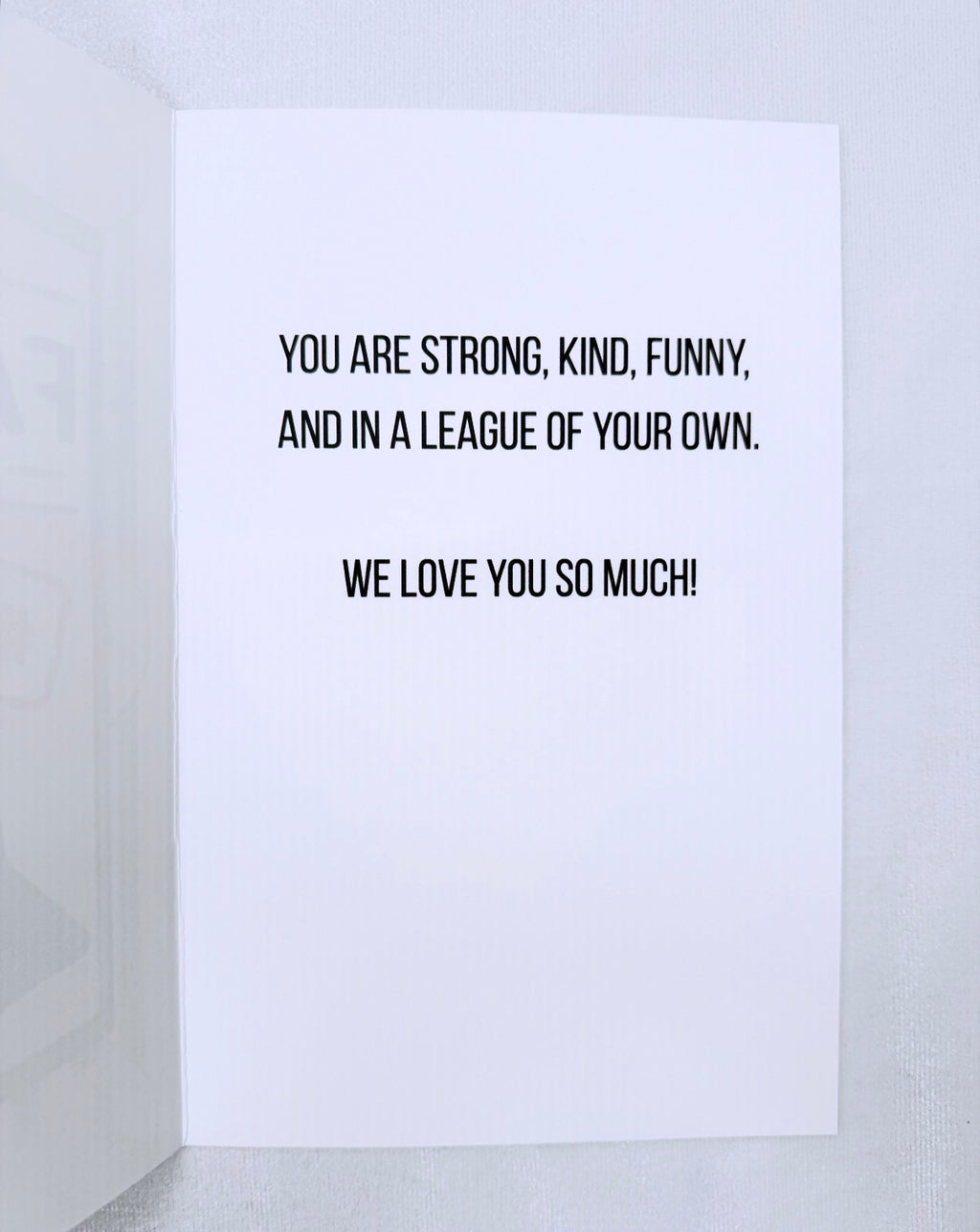 "Baseball" Father's Day Card