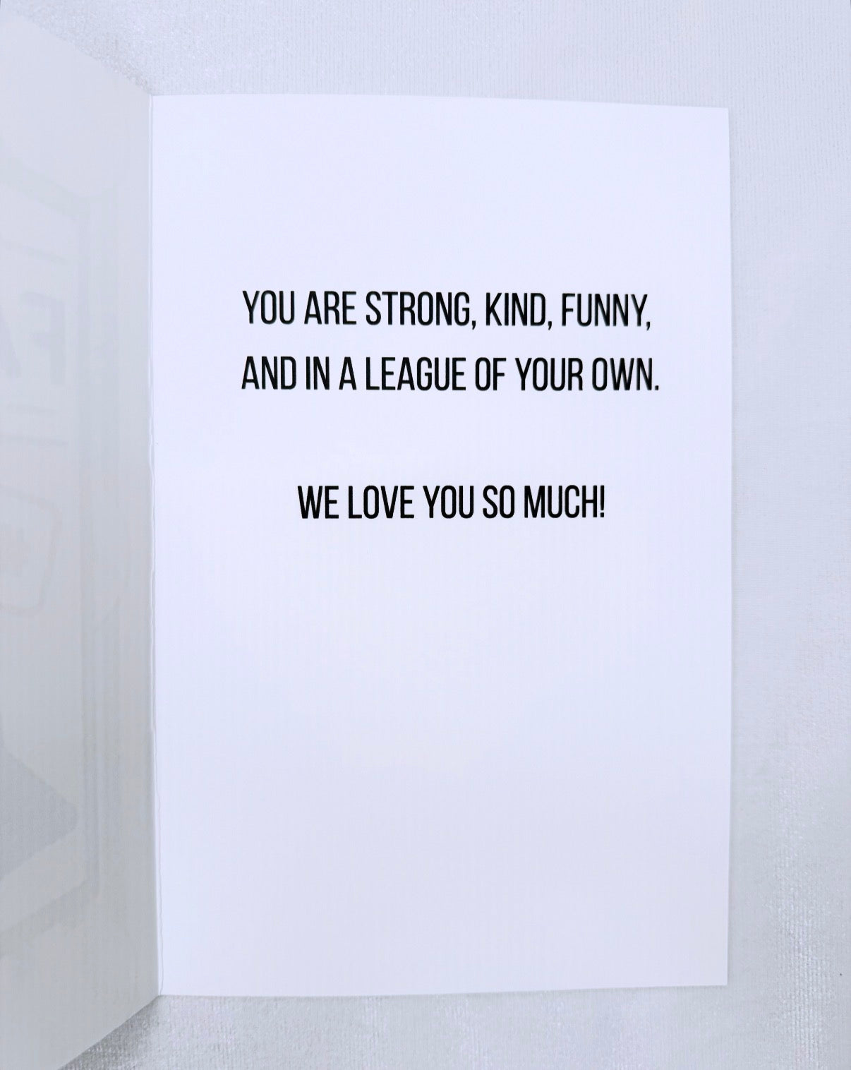 "Baseball" Father's Day Card